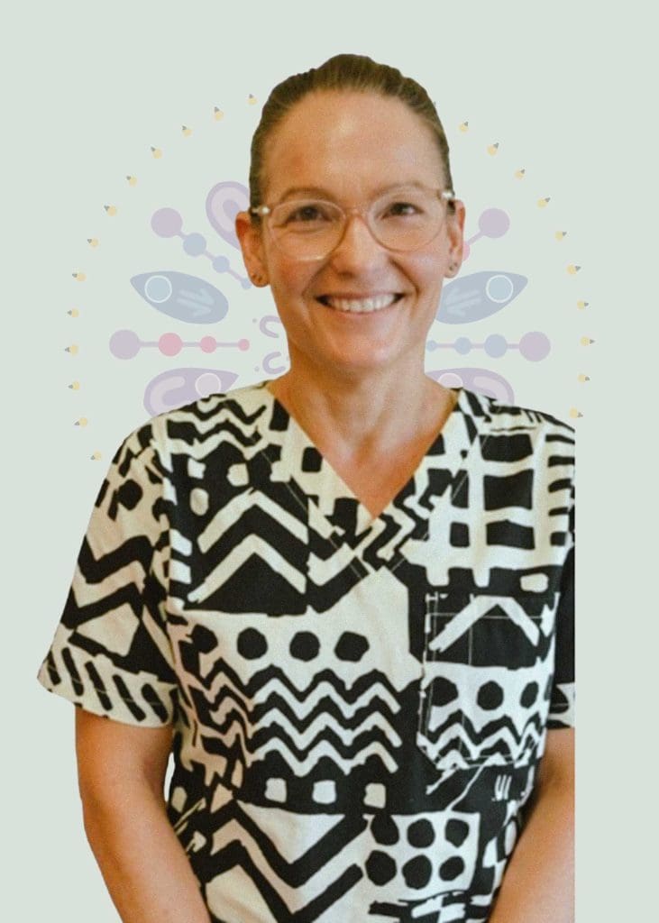 Ange, specialist sonographer at Women’s Health Circle performing women’s health ultrasound services in North Queensland